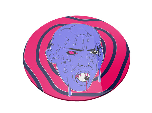 Pop Art Woman in Circles