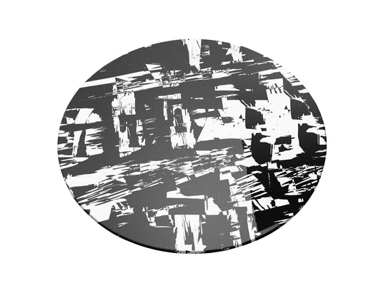 Black/White Brush Strokes