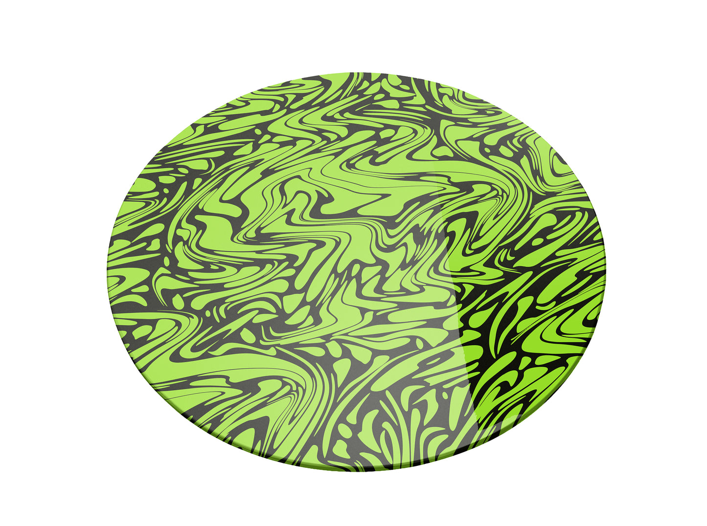 Neon Green Marble
