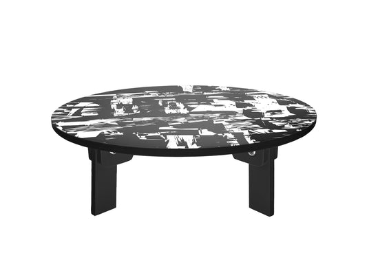 Black/White Brush Strokes